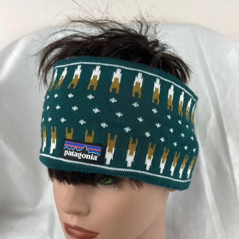 Patagonia Green Powder Headband